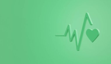 Sürdürülebilir Kalkınma Hedefleri İyi Sağlık ve Refah ikonu. 3d oluşturma