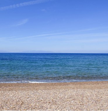 plaj patmos Adası Yunanistan