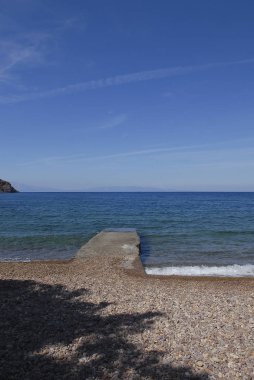 plaj patmos Adası Yunanistan