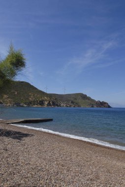plaj patmos Adası Yunanistan