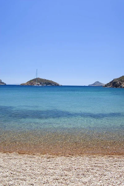 plaj patmos Adası Yunanistan