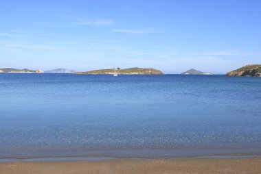 plaj patmos Adası Yunanistan