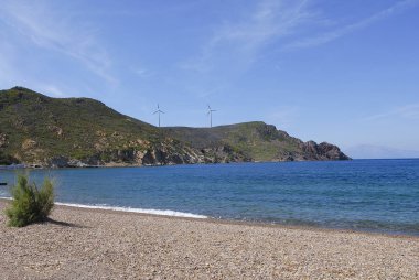 plaj patmos Adası Yunanistan