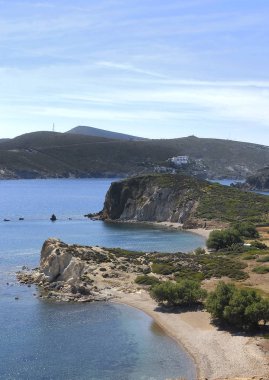 plaj patmos Adası Yunanistan