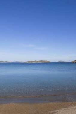 plaj patmos Adası Yunanistan