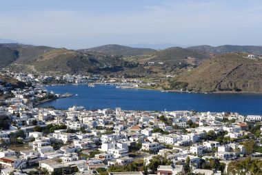 Patmos adası, Yunanistan. 
