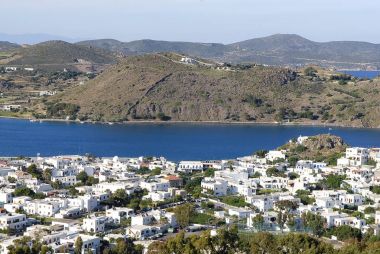 Patmos adası, Yunanistan. 