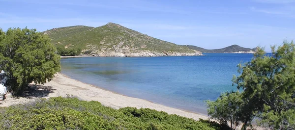 Stranden Patmos Island Grekland — Stockfoto