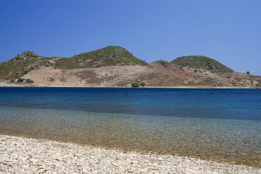 plaj patmos Adası Yunanistan