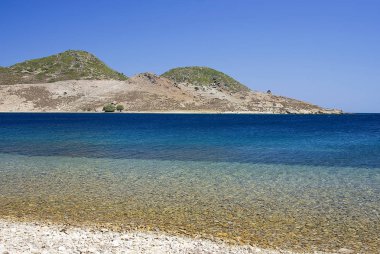 plaj patmos Adası Yunanistan