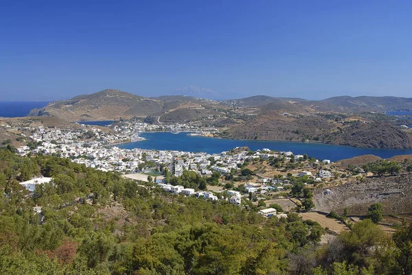 Ostrov Patmos, Řecko. — Stock fotografie