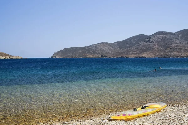 Stranden Patmos Island Grekland — Stockfoto