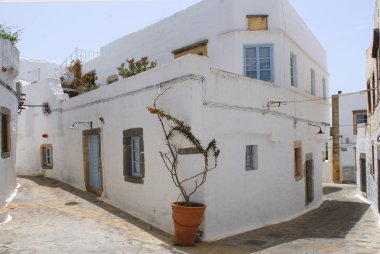 Patmos adası, Yunanistan. 