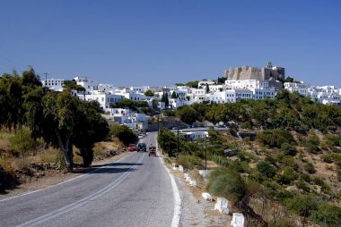 Patmos adası, Yunanistan. 