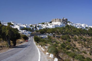 Patmos adası, Yunanistan. 