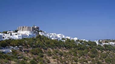 Patmos adası, Yunanistan. 