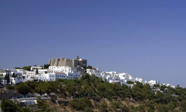 Patmos adası, Yunanistan. 