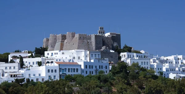 Ostrov Patmos, Řecko. — Stock fotografie