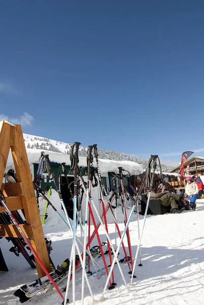 Centro Esquí Kalavryta Helmos Kalavryta Montaña Grecia —  Fotos de Stock