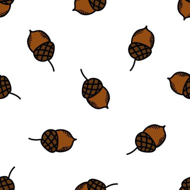 Palamutsuz karalama deseni, vektör illüstrasyonu