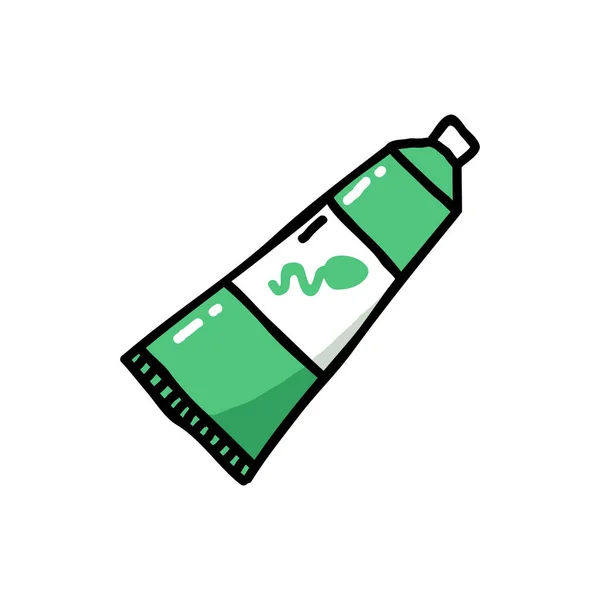 Birth control cream doodle icon, vector illustration — Stock Vector