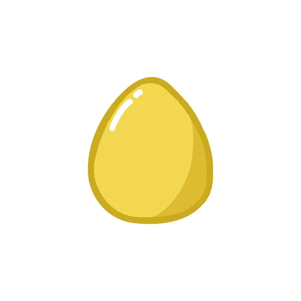 Easter Egg Doodle Icon Εικονογράφηση Διανυσματικού Χρώματος — Διανυσματικό Αρχείο