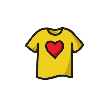 giysi karalama simgesi, vektör rengi illüstrasyonuName