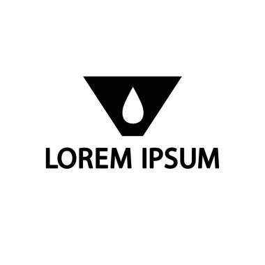 Kahve makinesi simgesinin üzerine dalga doldur, vektör logosu illüstrasyonu