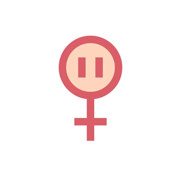 Menopause Line Icon Vector Simple Illustration — Stock Vector