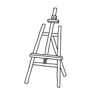 Karalama simgesi renk resimlemesini sehpala