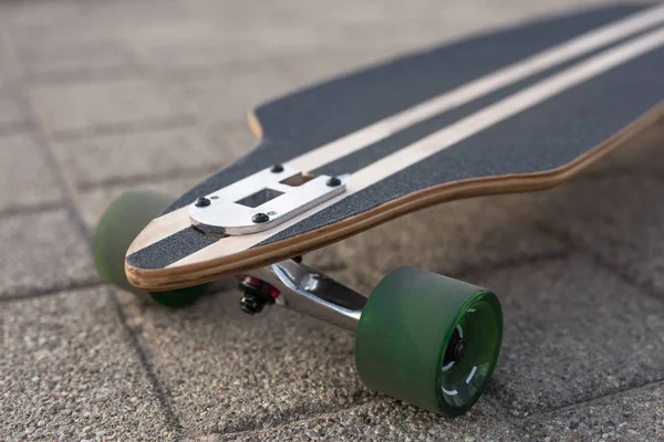 Vista frontal del longboard — Foto de Stock