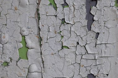 Boya yüzeyi peeling ile eski bir ahşap duvar kökenli