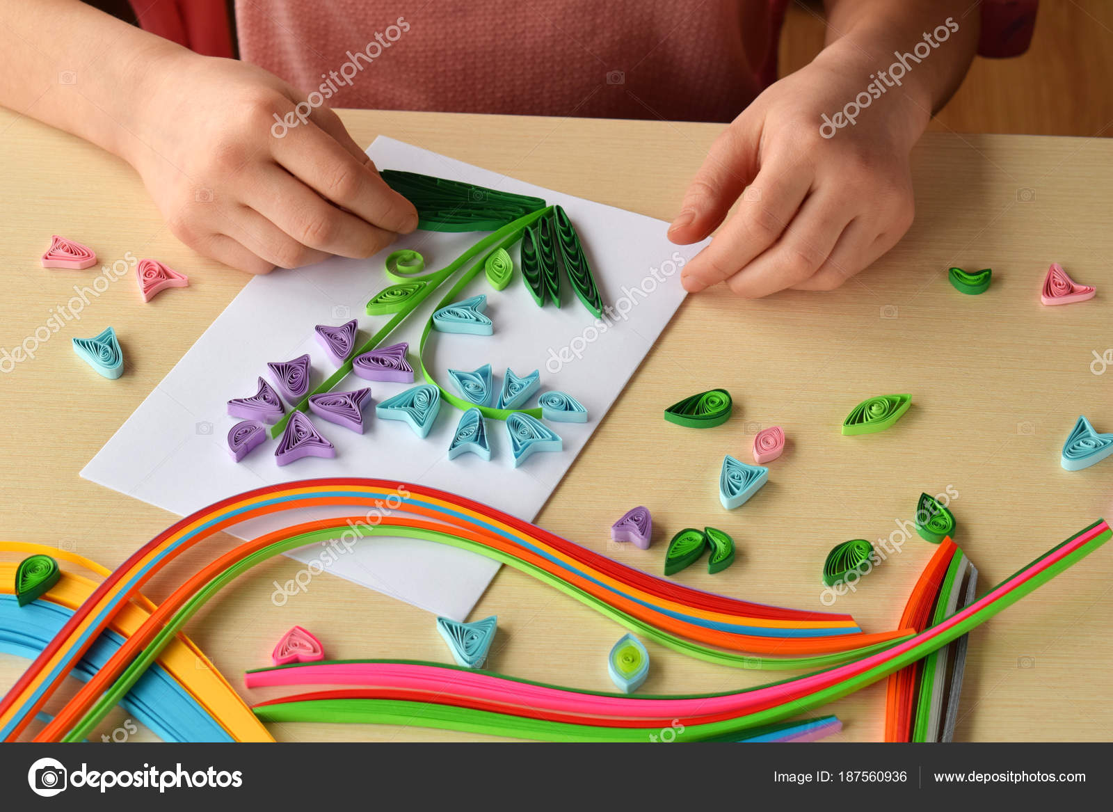 Buy Quilling Paper Strips for Kids Craft