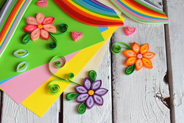 Fitas, tesouras e papel colorido para um projeto criativo diy crafting ai  generative