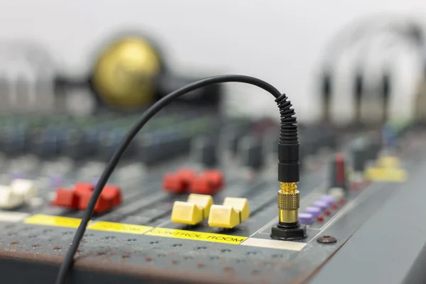 Jack equipment and fader. — Stockfoto