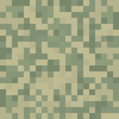 Piksel kamuflaj doku deseninin