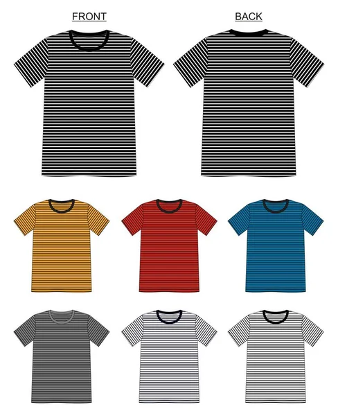 Vector t shirt template — Stock Vector