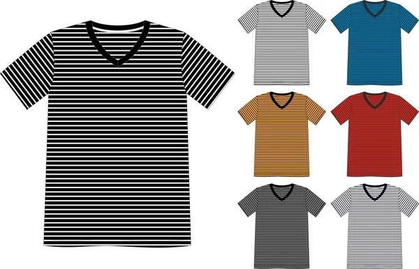 T-сорочка шаблон — стоковий вектор