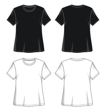 Kız için gömlek şablonu tasarımı