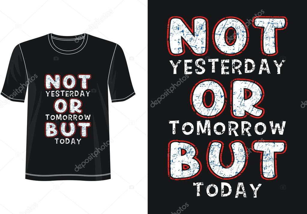 Quotes typography for print t shirt