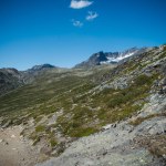 挪威柔土门国家公园雄伟的景观