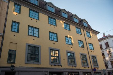 Oslo, Norveç 'in güzel mimarisi 