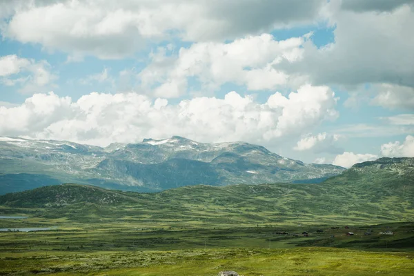 Vista Panorámica Naturaleza Noruega Verano — Foto de stock gratis