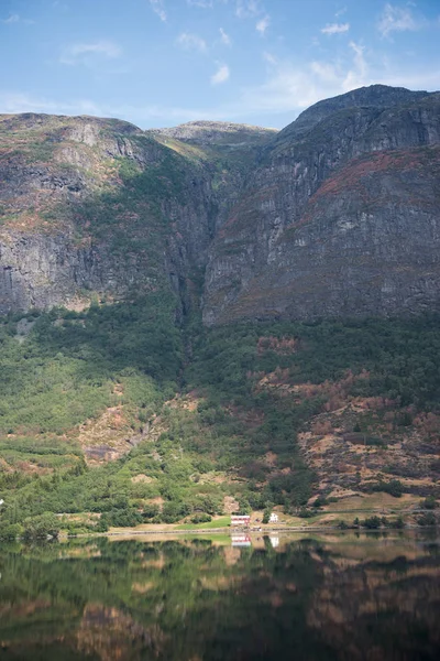 Vista Panorámica Naturaleza Noruega Verano — Foto de stock gratis