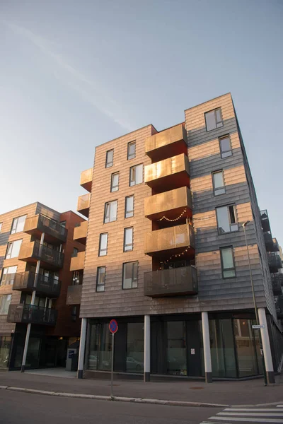 Arhitectură Frumoasă Din Oslo Norvegia — Fotografie de stoc gratuită