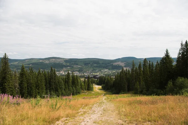 Scenic Nature Trysil Norway Greatest Ski Resort — Foto Stok Gratis