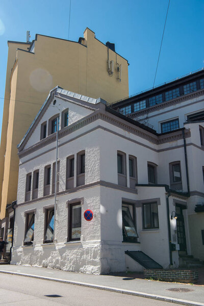 Beautiful Architecture Oslo Norway — Stock Photo, Image