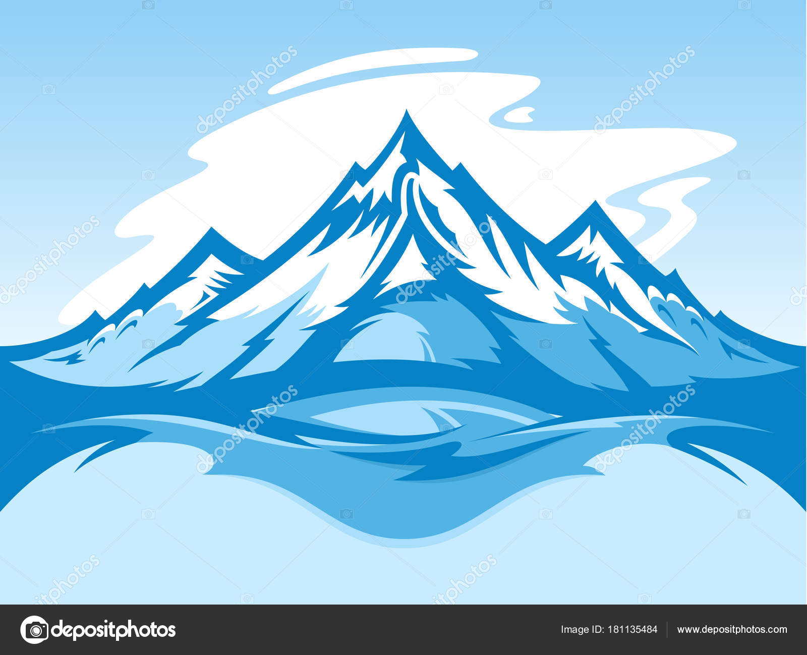 Free Free 148 Snow Mountain Svg SVG PNG EPS DXF File