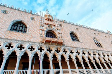 Venedik - 6 Şubat 2018: Mimari Venedik