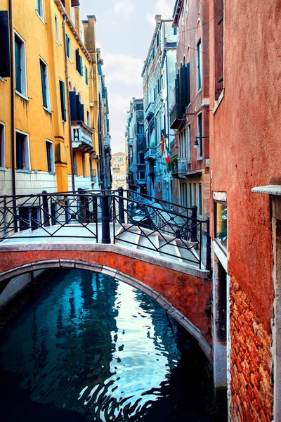 Венеція Італія Лютого 2018 Каналами Венеції — стокове фото